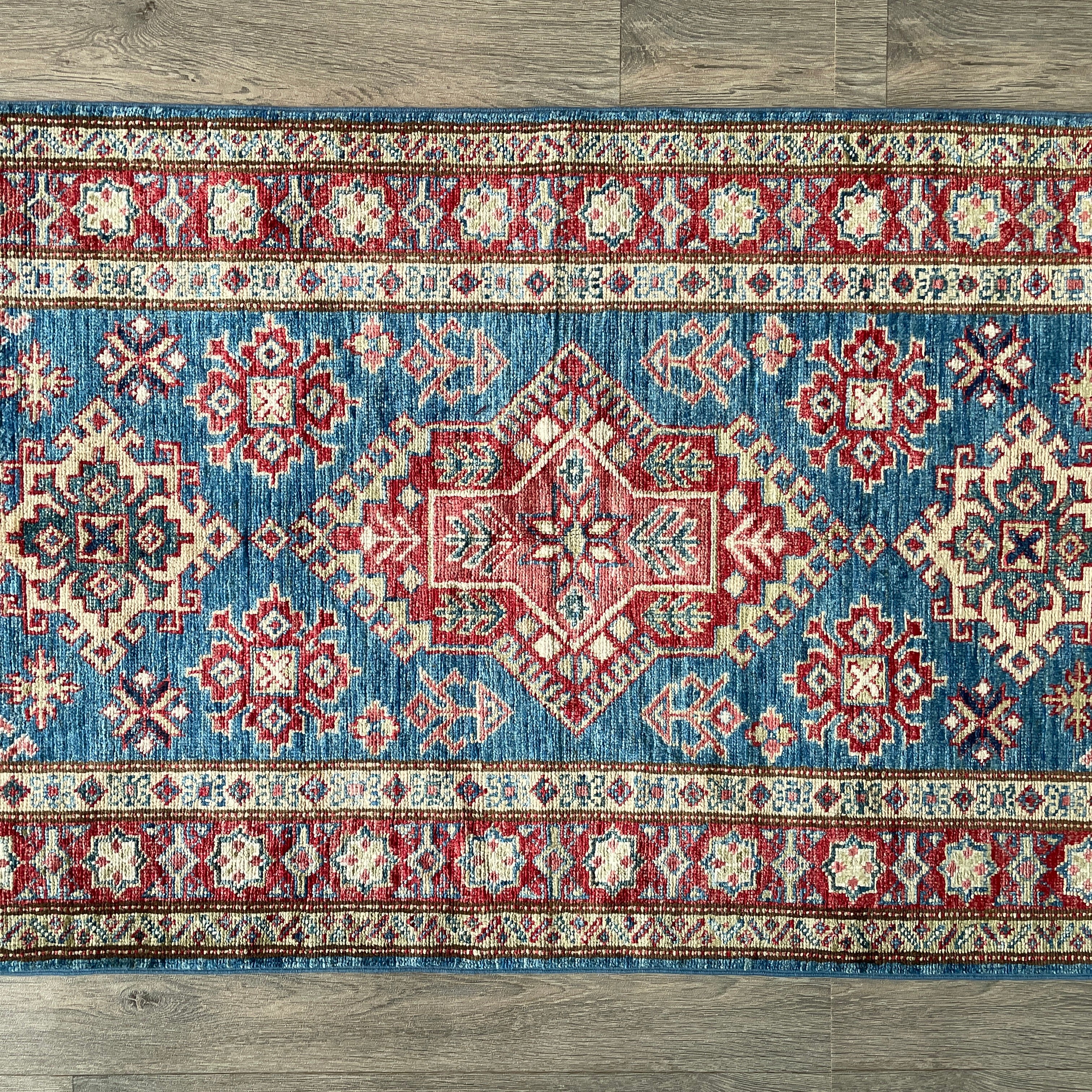 Afghan Fine Super Kazak Runner