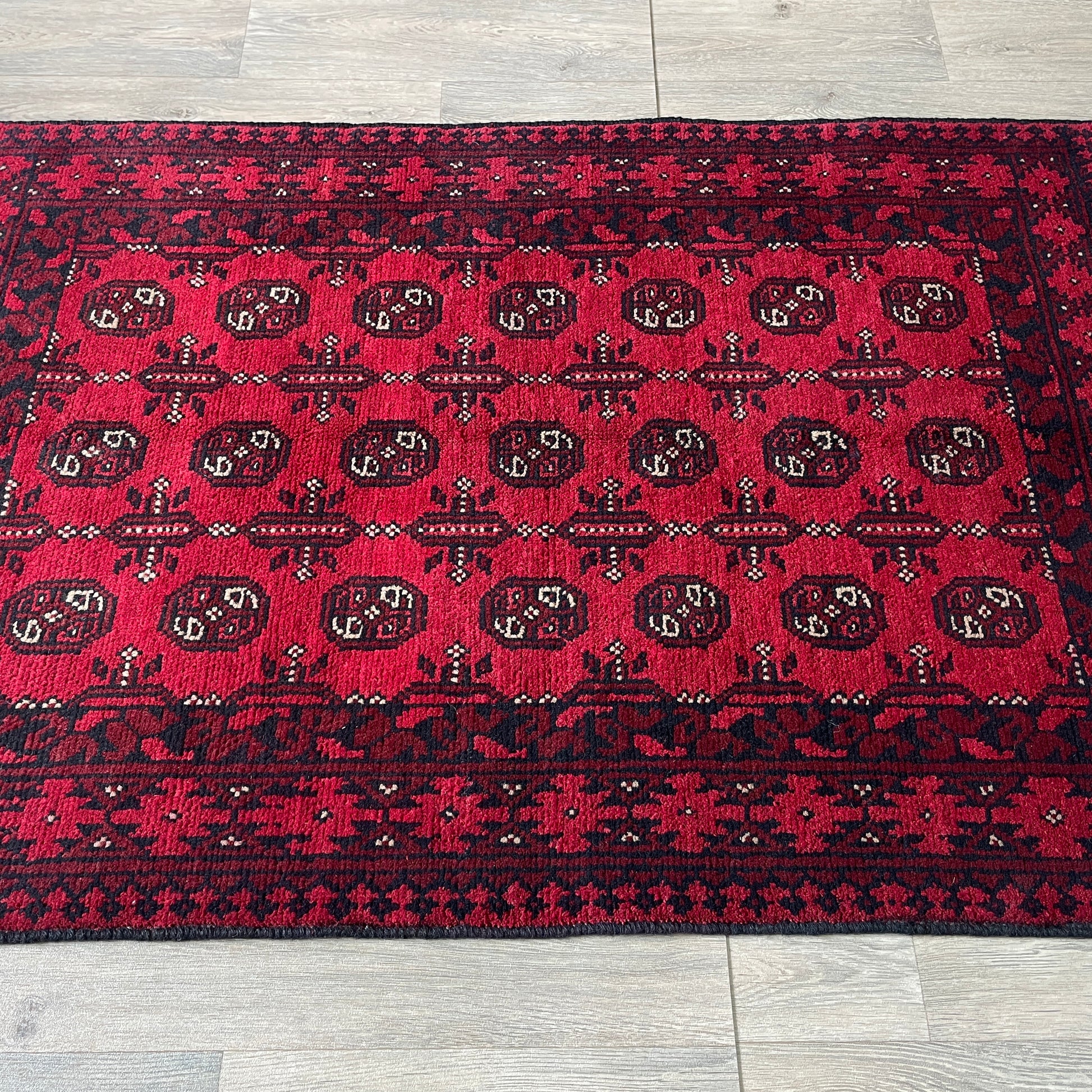 155 x 100 cm | Afghan Aqcha Rug
