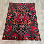 Old Persian Hamadan Rug c. 1970