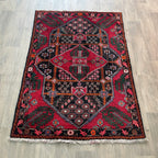 Old Persian Hamadan Rug c. 1970