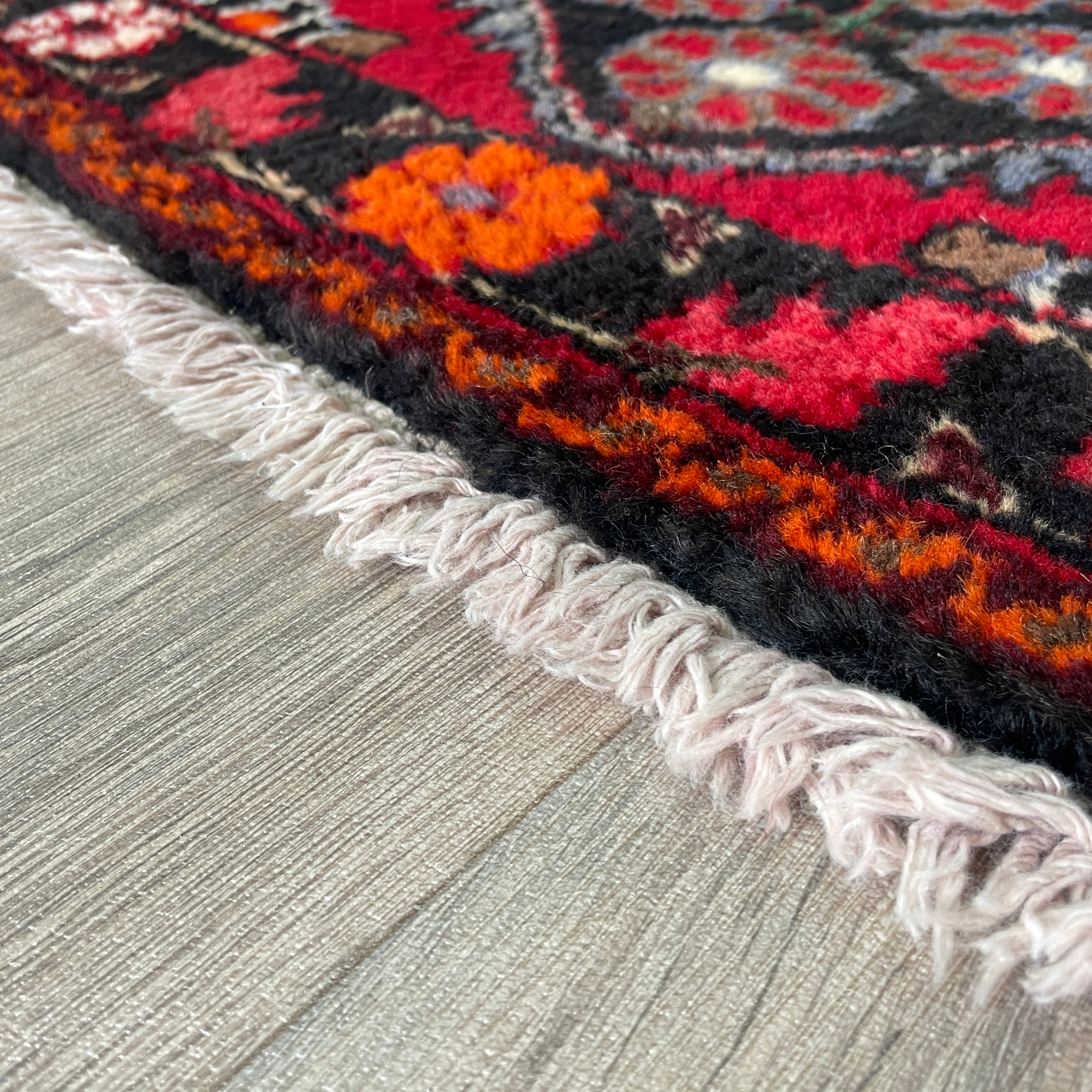 Old Persian Hamadan Rug c. 1970