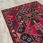 Old Persian Hamadan Rug c. 1970