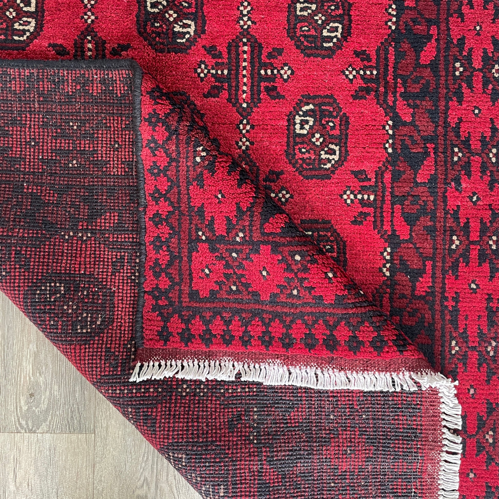 155 x 100 cm | Afghan Aqcha Rug