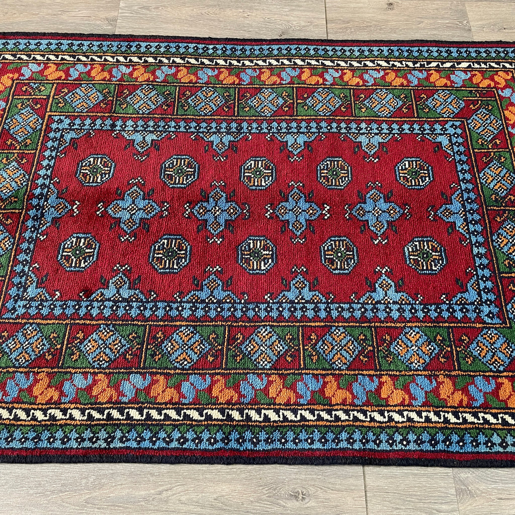 150 x 103 cm | Afghan Aqcha Rug