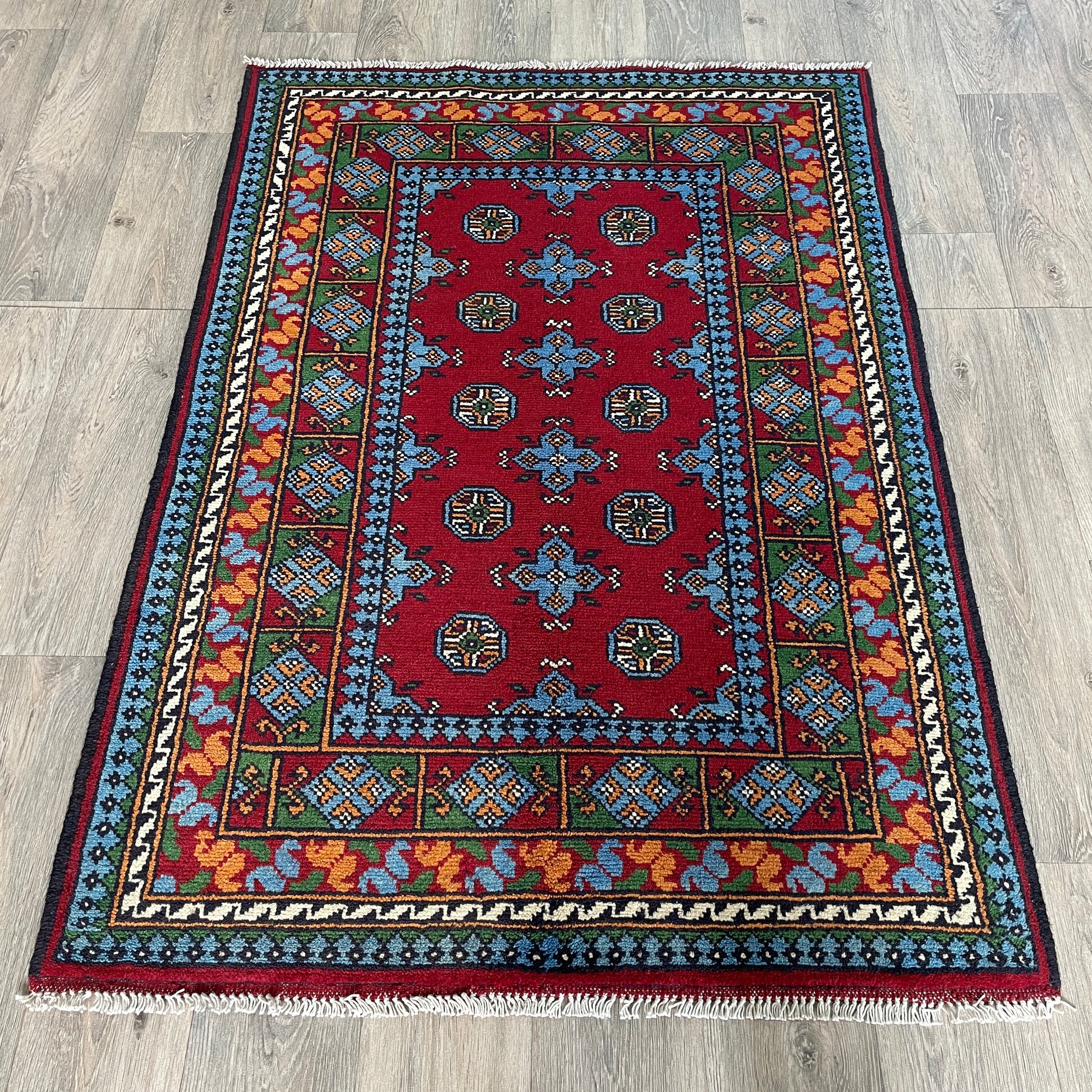 150 x 103 cm | Afghan Aqcha Rug
