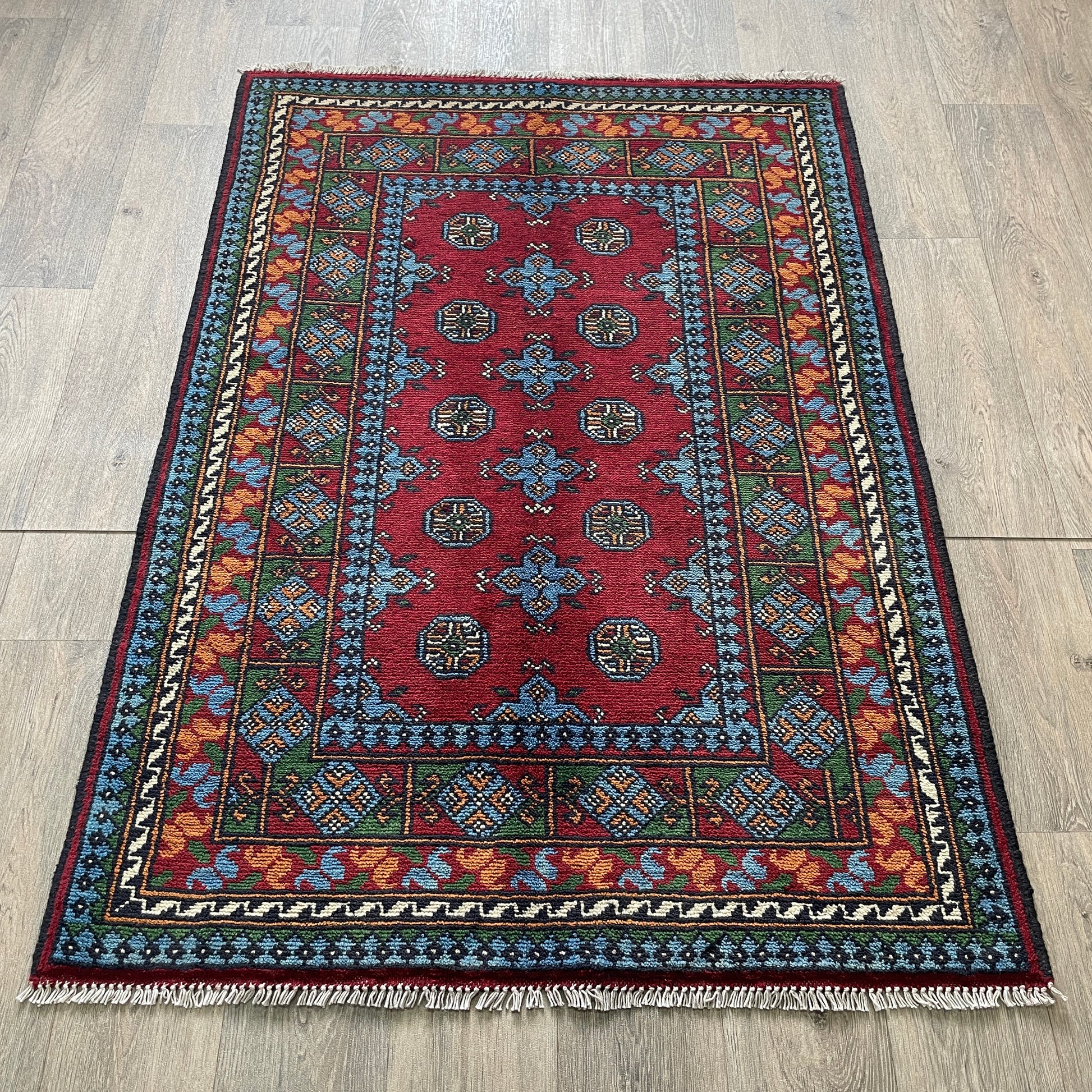 150 x 103 cm | Afghan Aqcha Rug