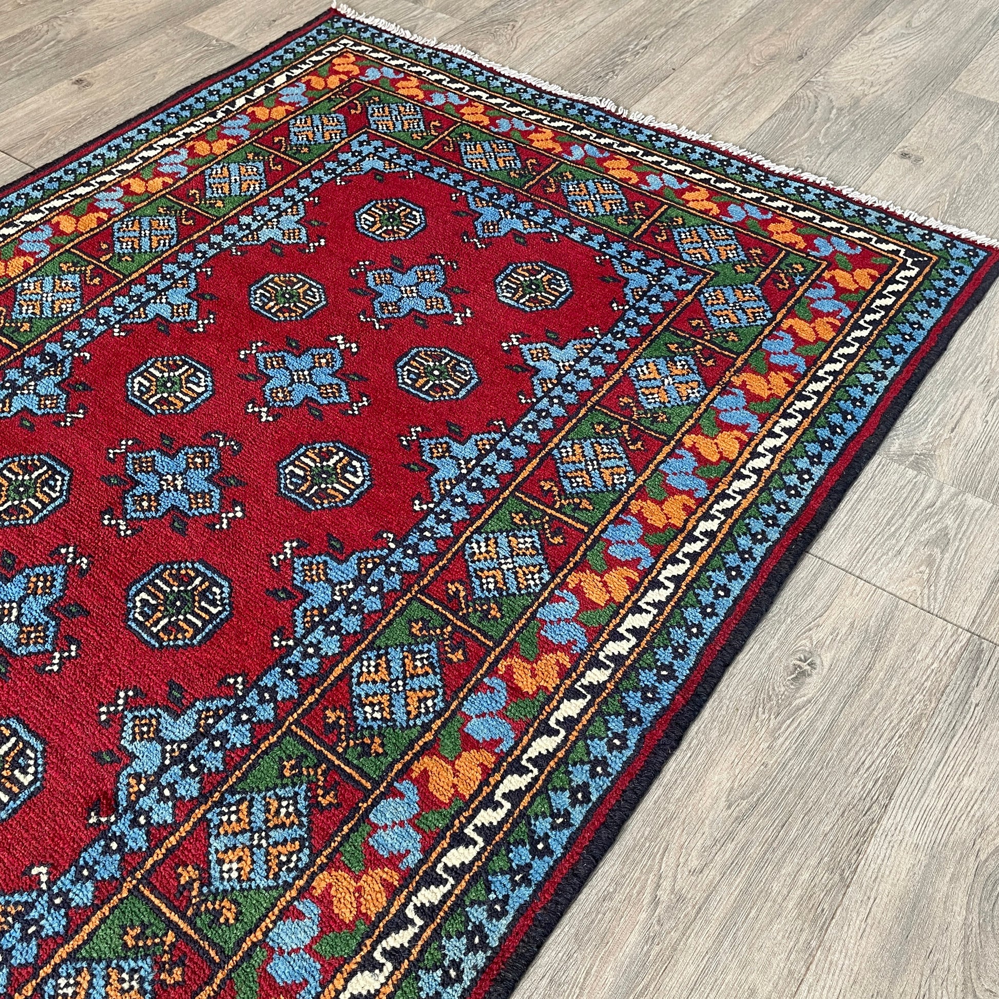 150 x 103 cm | Afghan Aqcha Rug