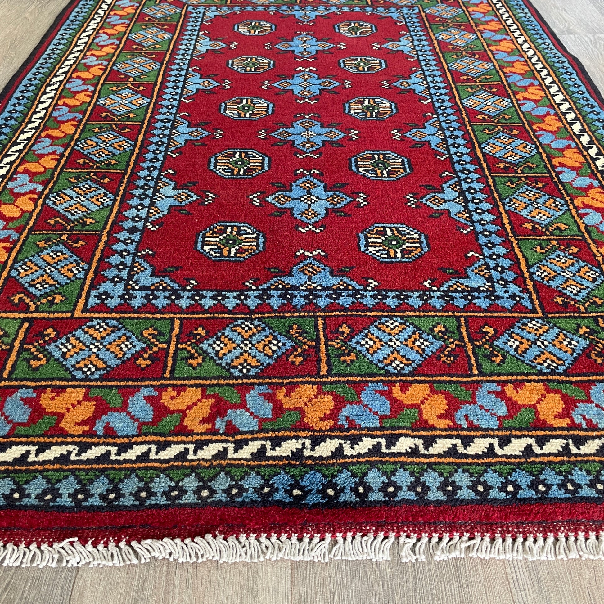 150 x 103 cm | Afghan Aqcha Rug