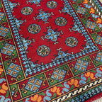 150 x 103 cm | Afghan Aqcha Rug - Khorasan Rugs
