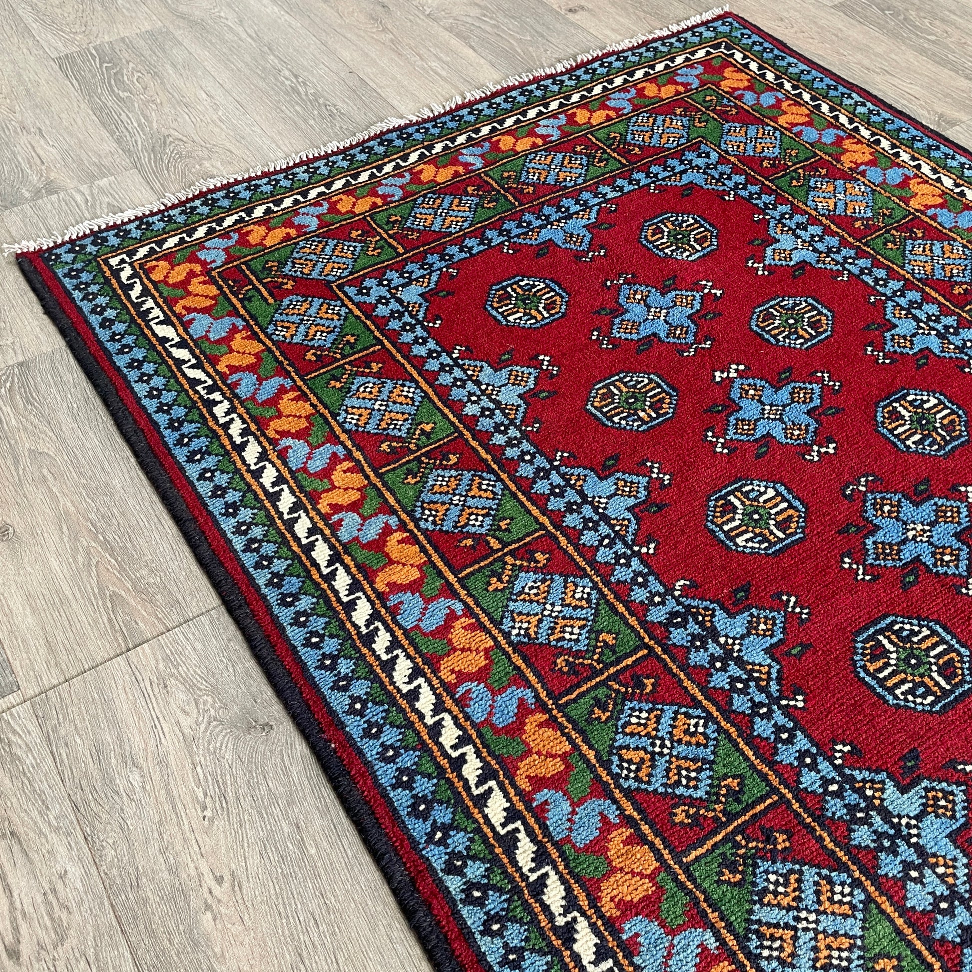 150 x 103 cm | Afghan Aqcha Rug