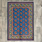 155 x 103 cm | Afghan Aqcha Rug - Khorasan Rugs