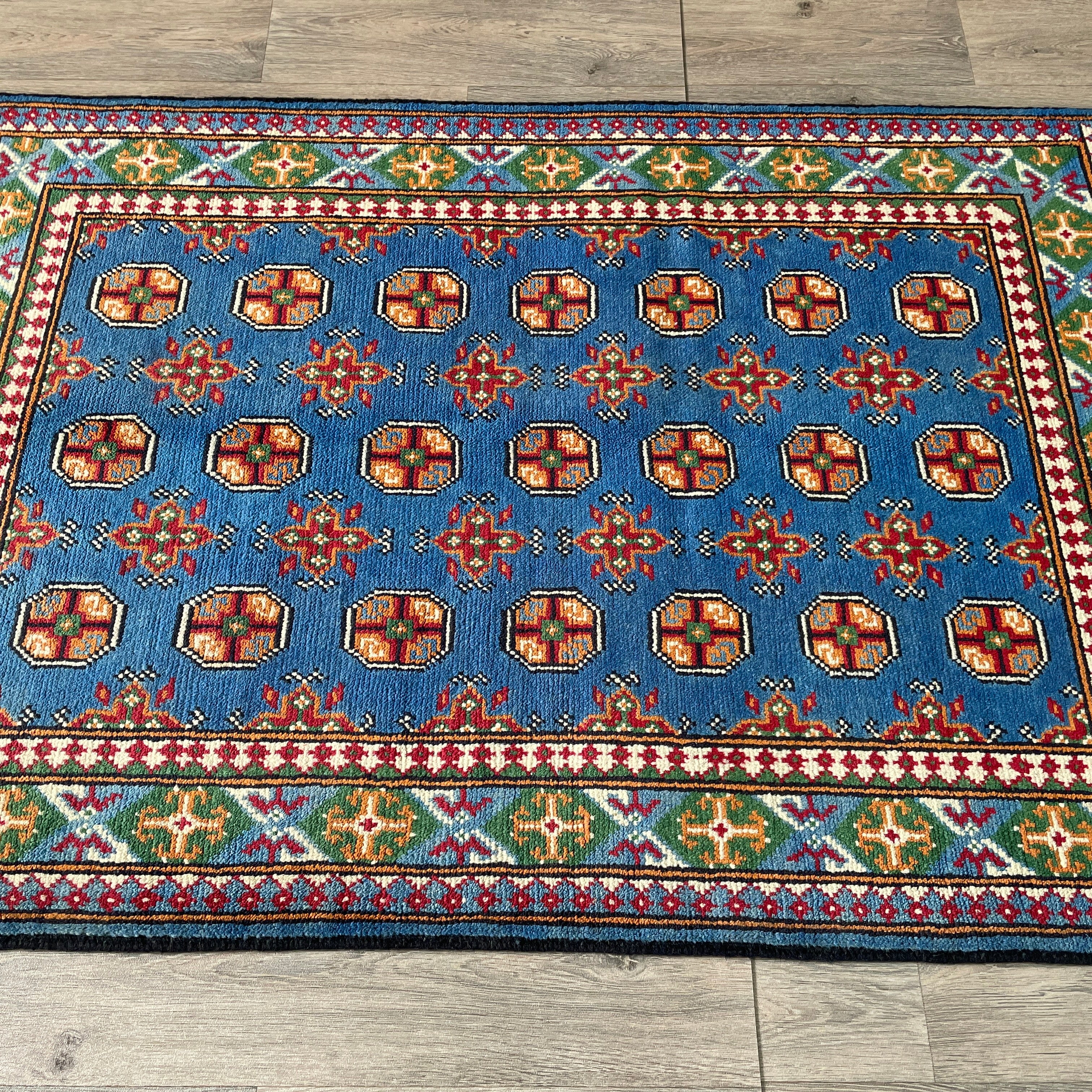 155 x 103 cm | Afghan Aqcha Rug - Khorasan Rugs