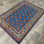 155 x 103 cm | Afghan Aqcha Rug - Khorasan Rugs