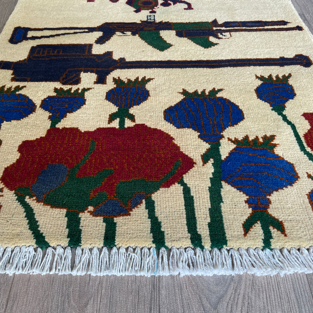 Afghan Soviet War Rug