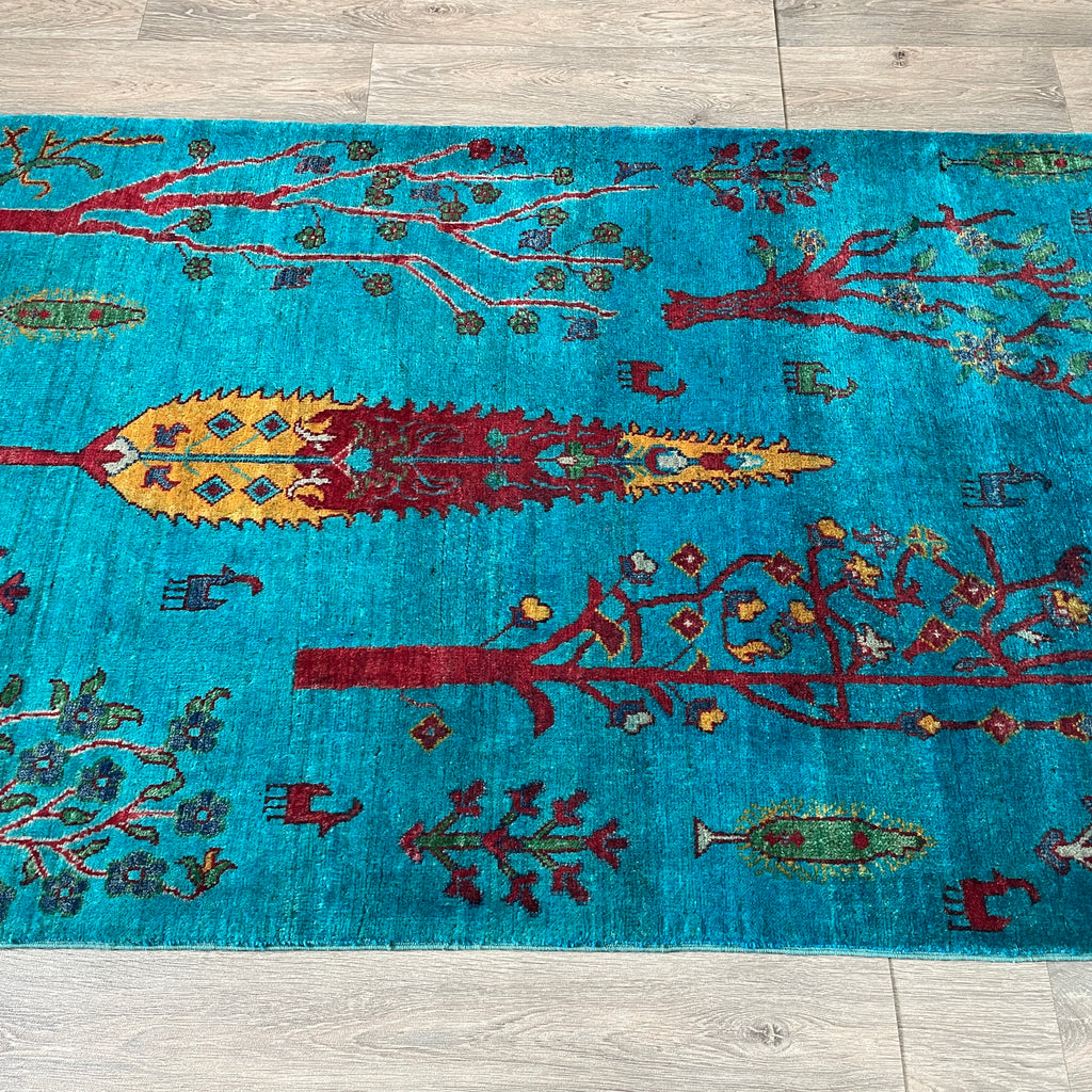 158 x 102 cm | Afghan Fine Gabbeh Rug