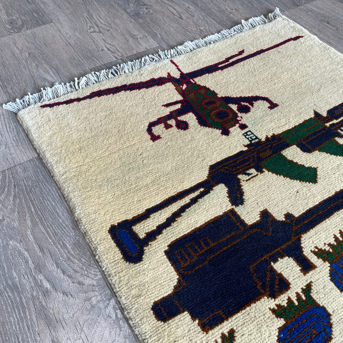 Afghan Soviet War Rug
