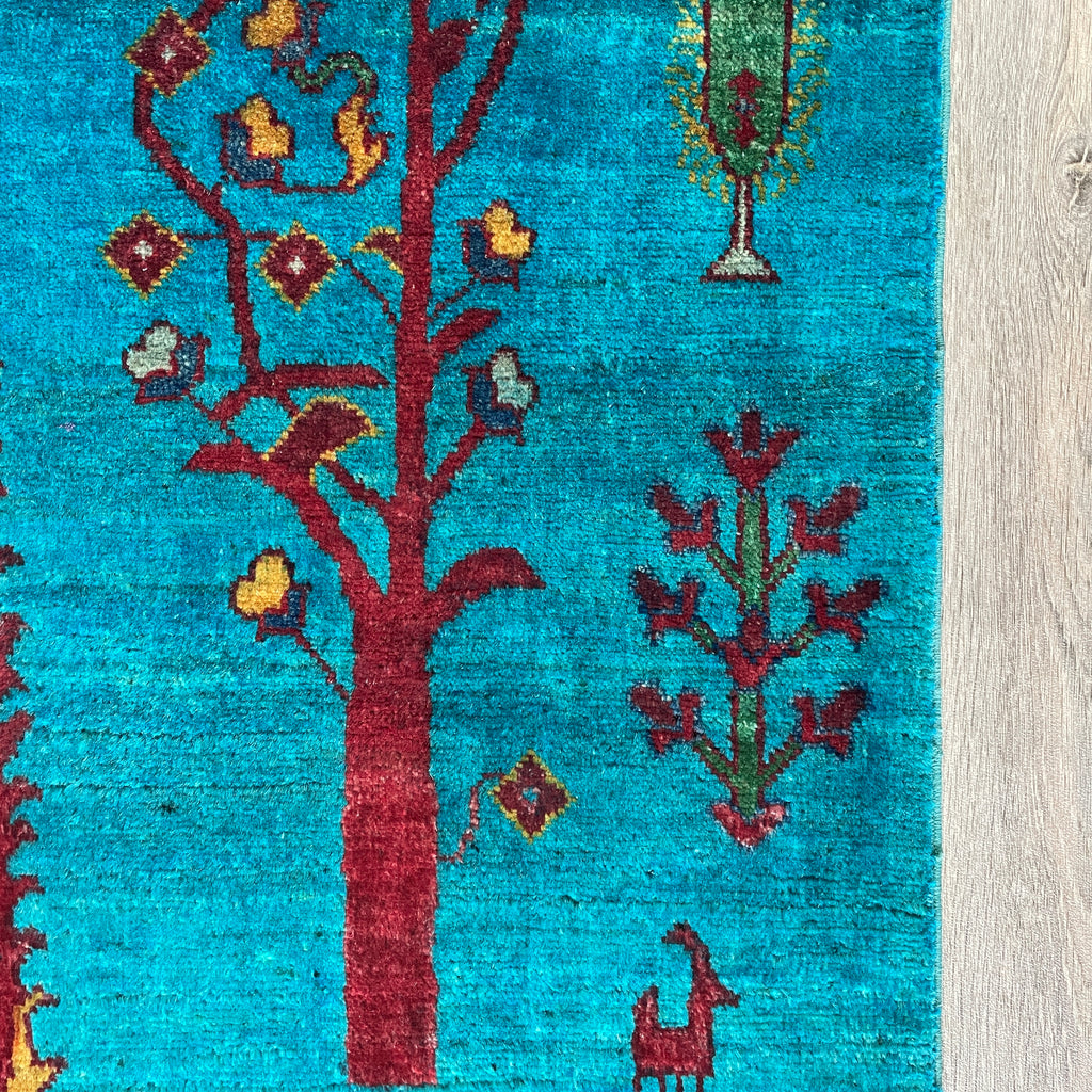 158 x 102 cm | Afghan Fine Gabbeh Rug