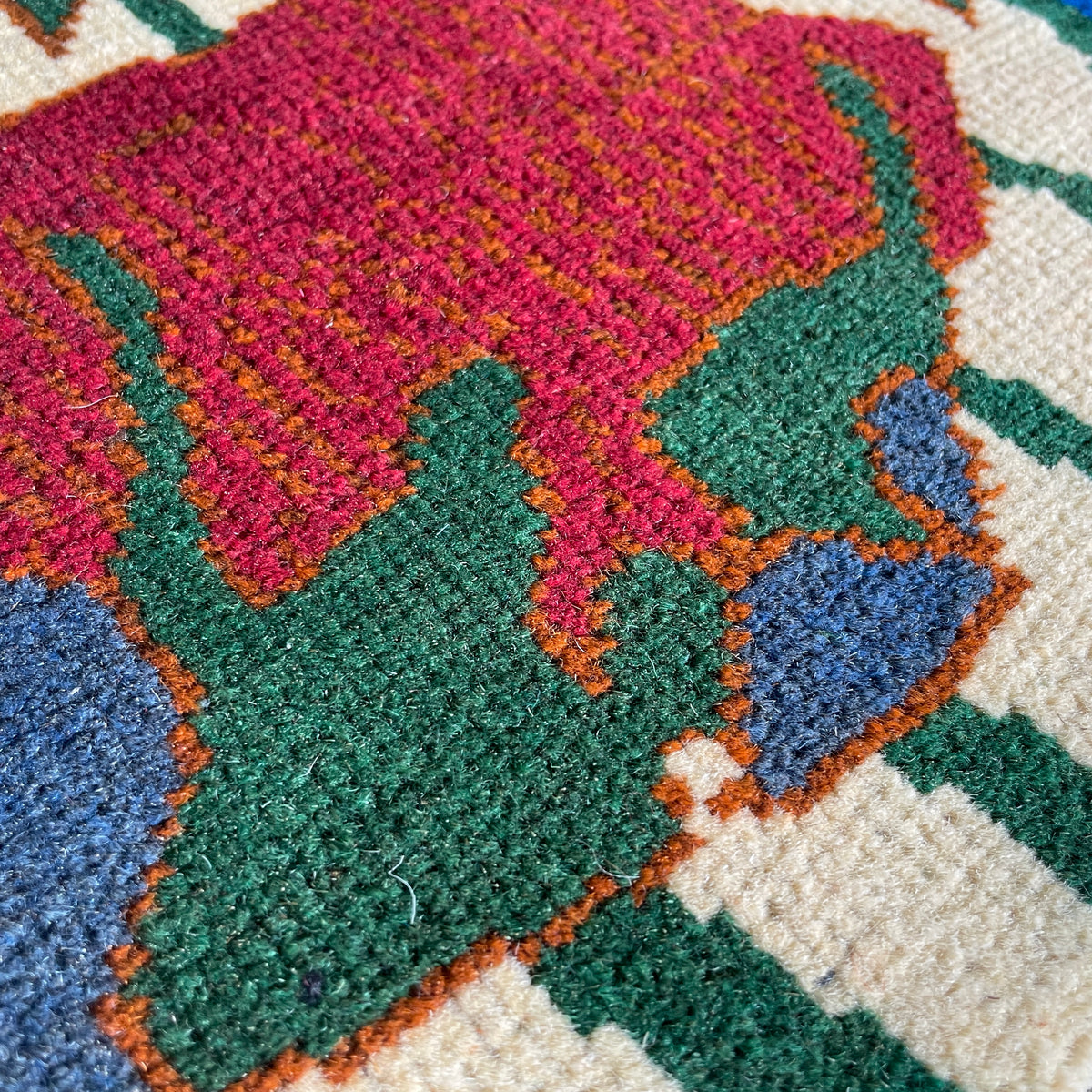 Afghan Soviet War Rug