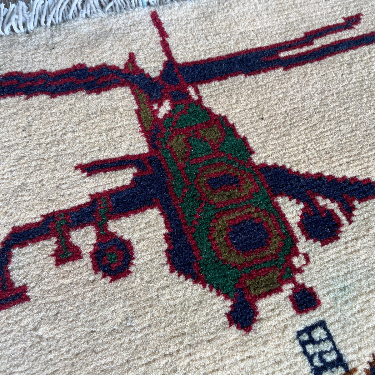 Afghan Soviet War Rug