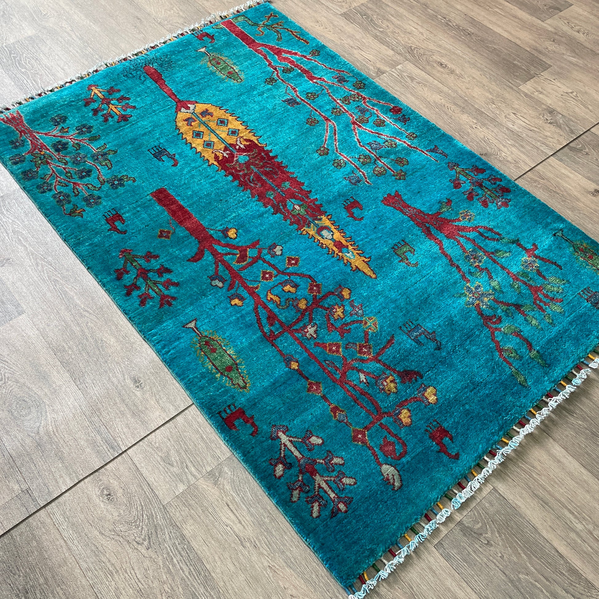 158 x 102 cm | Afghan Fine Gabbeh Rug