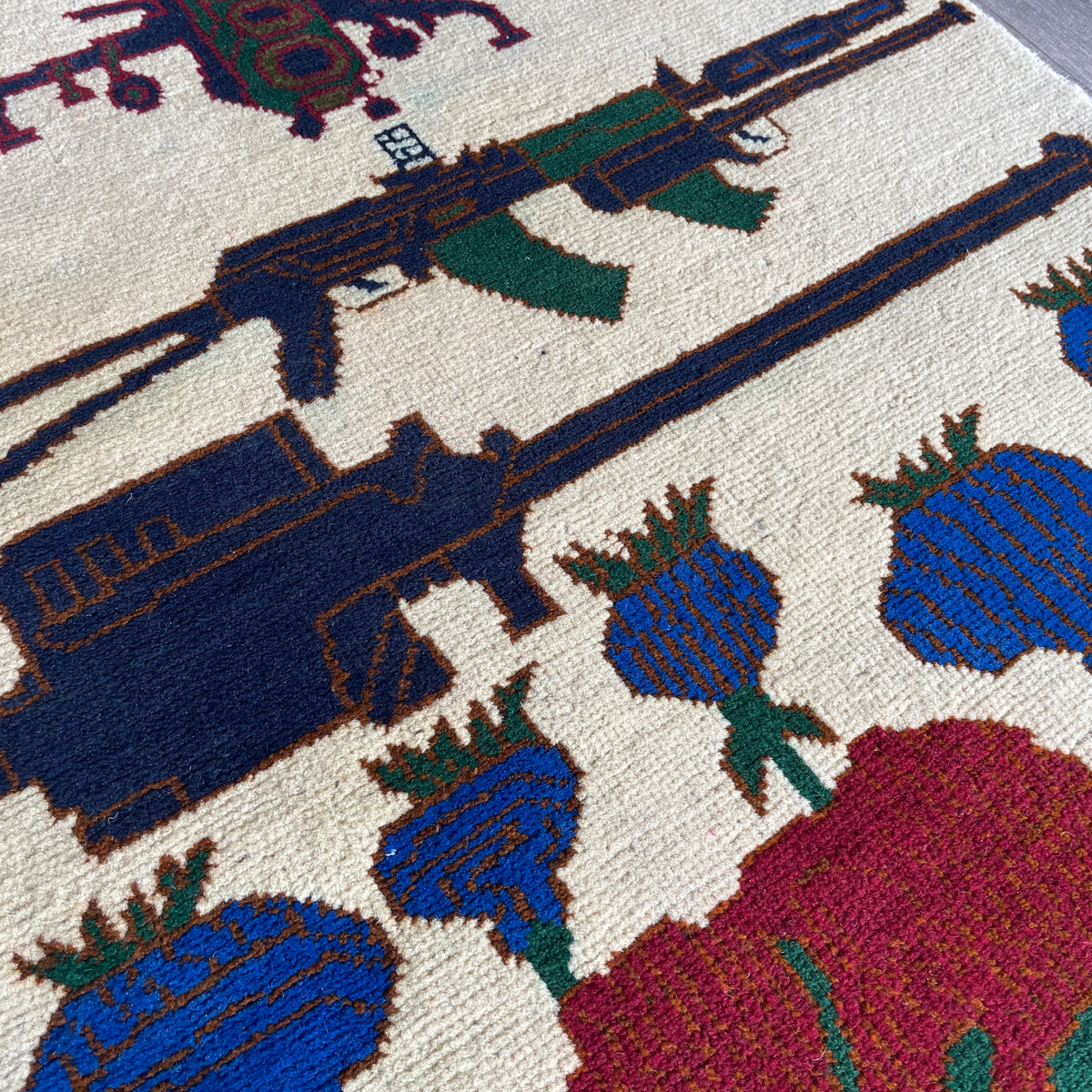 Afghan Soviet War Rug