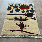 Afghan Soviet War Rug