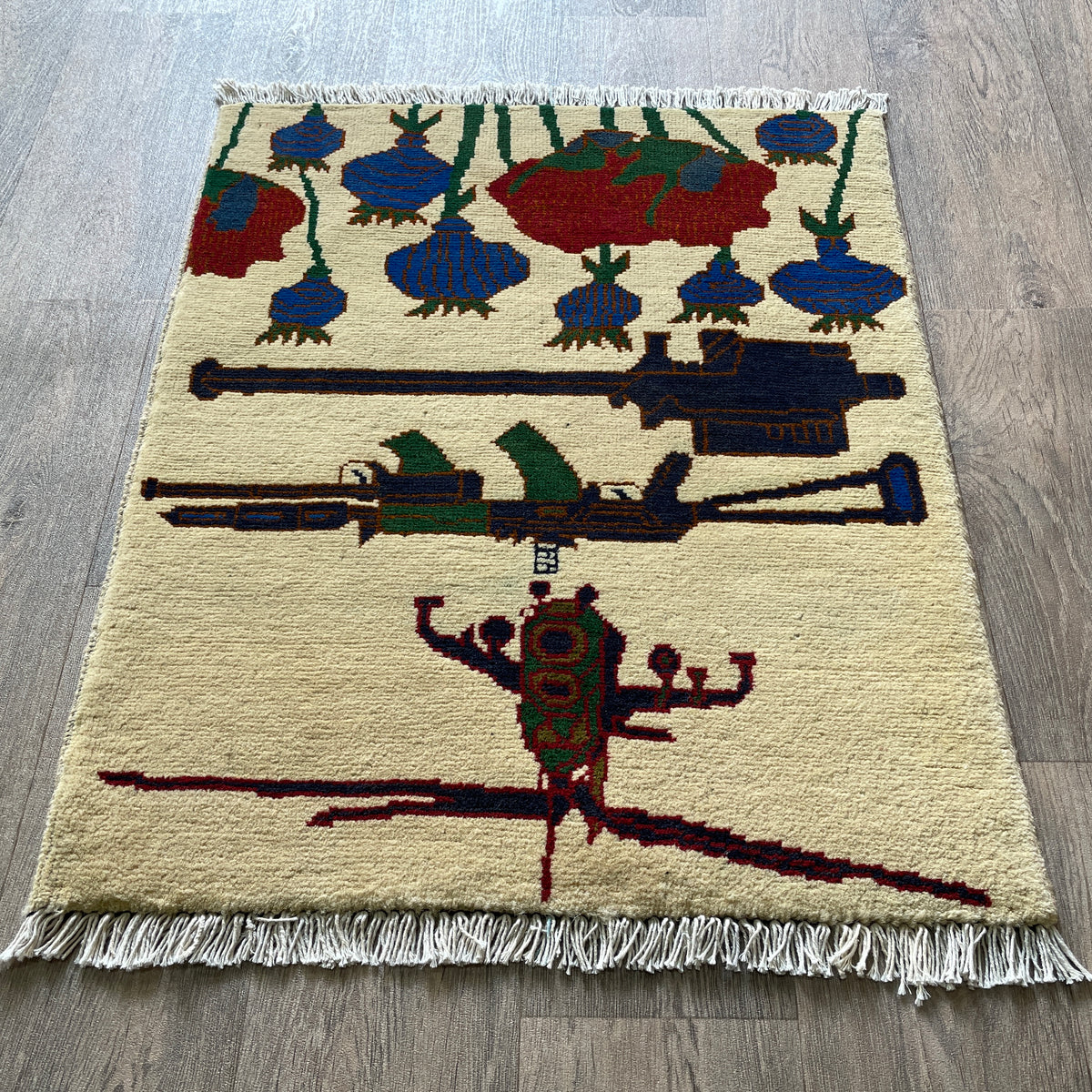 Afghan Soviet War Rug