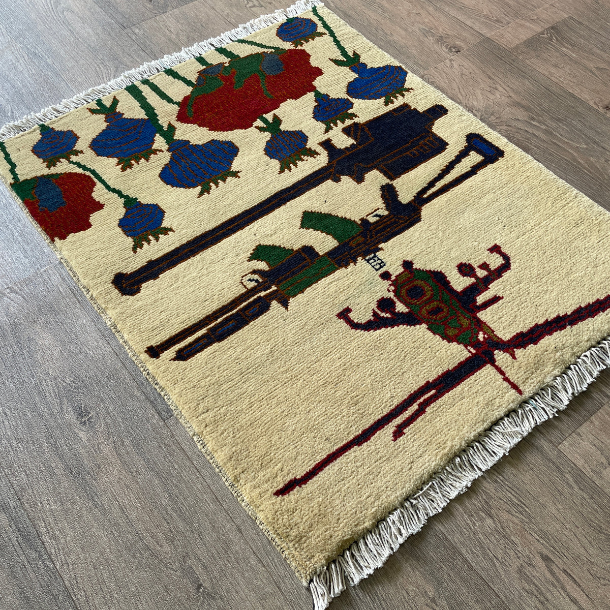 Afghan Soviet War Rug
