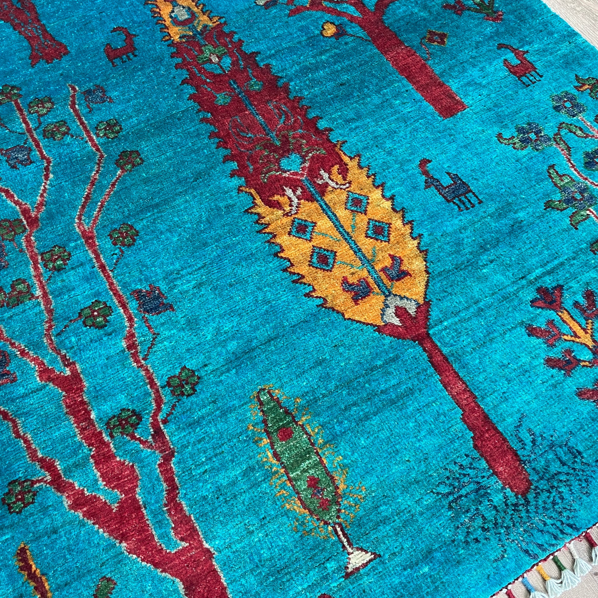 158 x 102 cm | Afghan Fine Gabbeh Rug