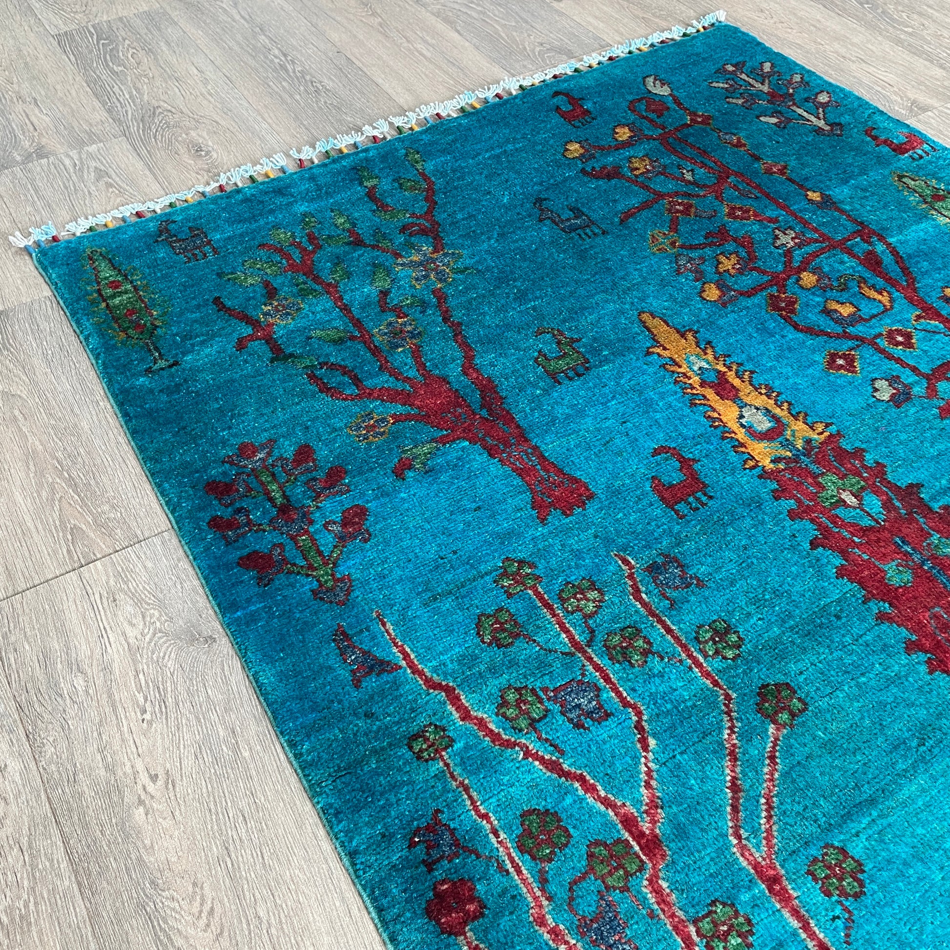 158 x 102 cm | Afghan Fine Gabbeh Rug