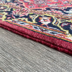 Vintage Persian Kashan Rug c. 1980 (Silk)
