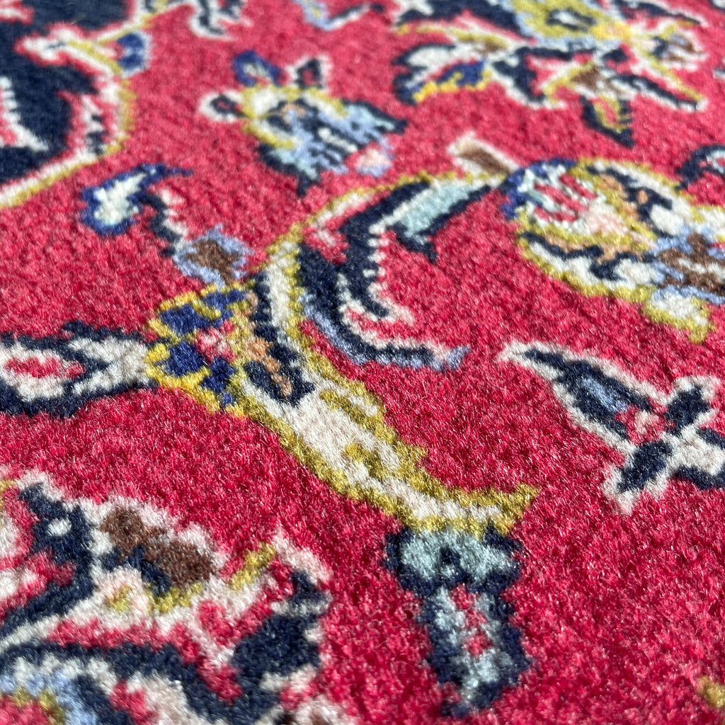 Vintage Persian Kashan Rug c. 1980 (Silk)