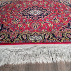 Vintage Persian Kashan Rug c. 1980 (Silk)
