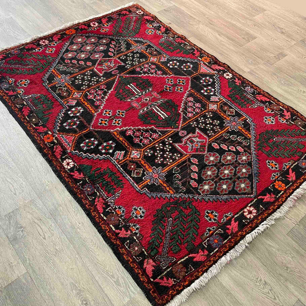 Old Persian Hamadan Rug c. 1970