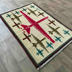Afghan Drones War Rug