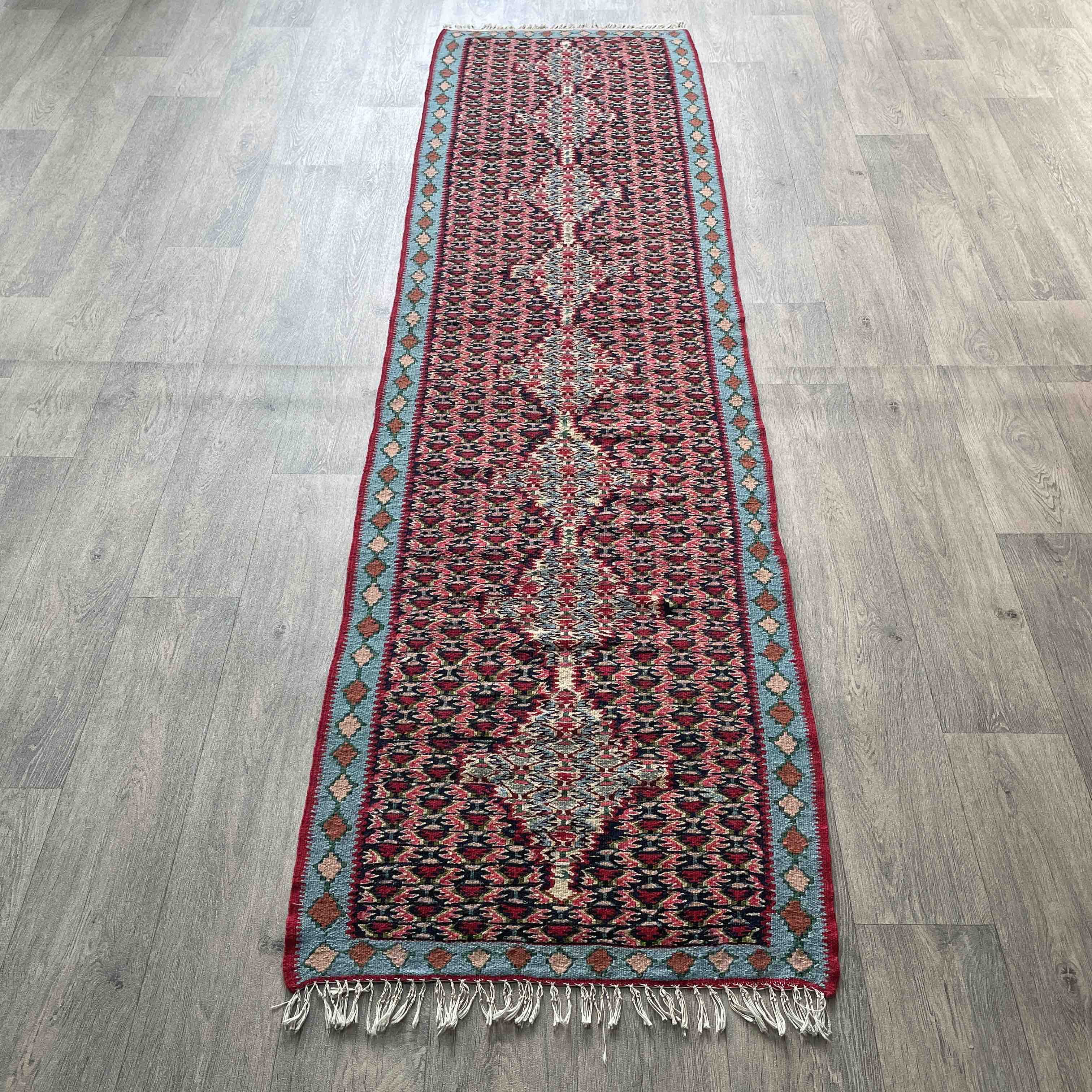 Persian Senneh Kilim Runner