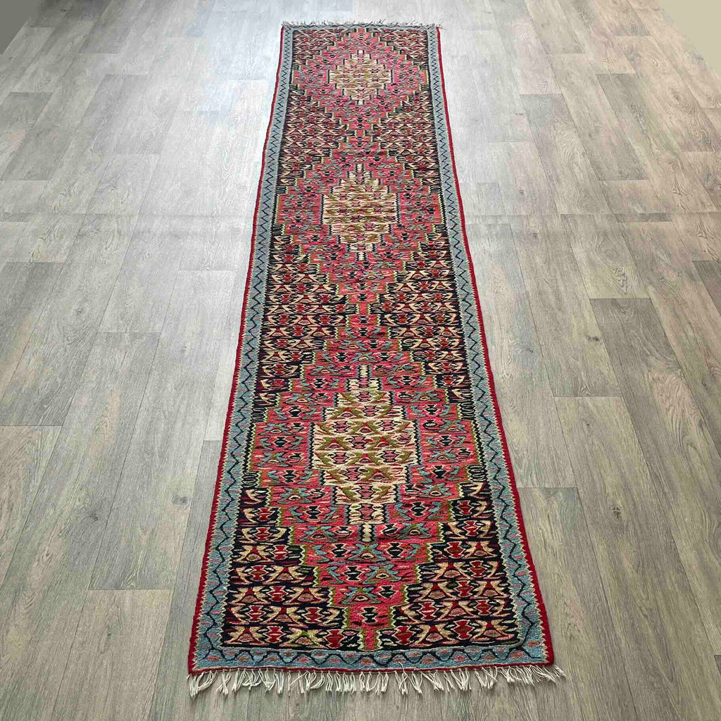Persian Senneh Kilim Runner