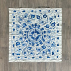 Uzbek Suzani Table Throw