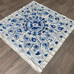 Uzbek Suzani Table Throw