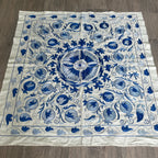 Uzbek Suzani Table Throw