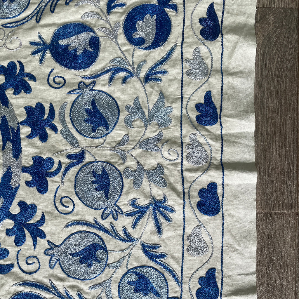 Uzbek Suzani Table Throw
