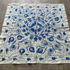 Uzbek Suzani Table Throw