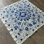 Uzbek Suzani Table Throw