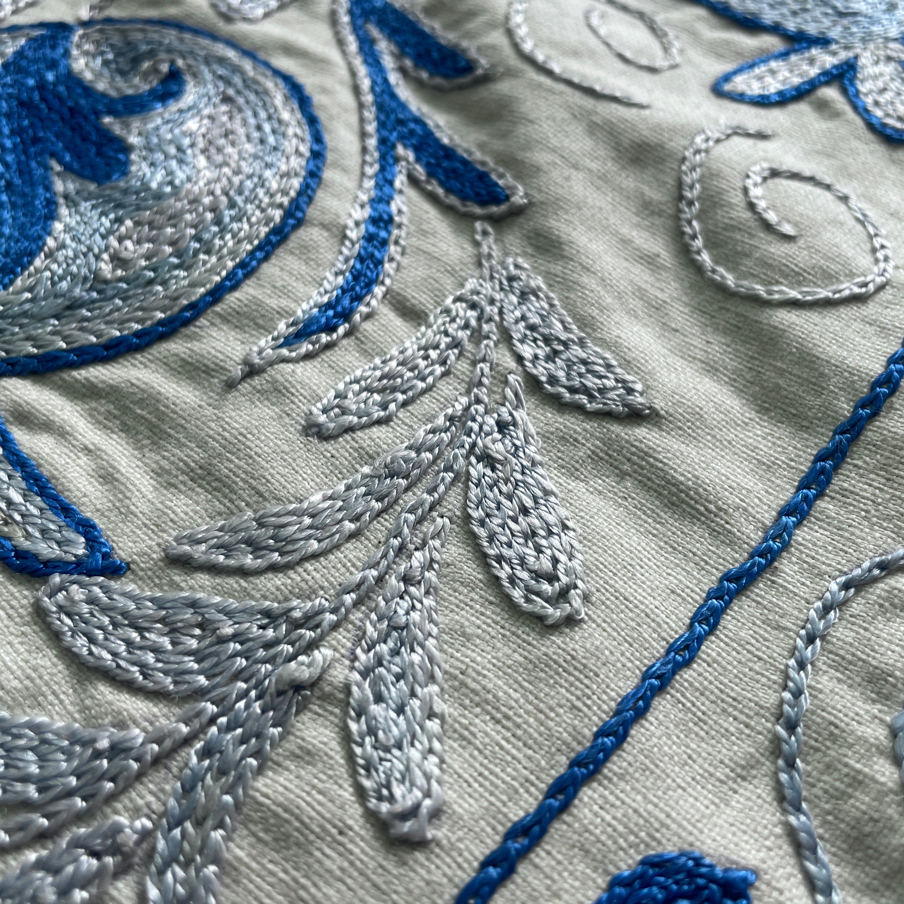 Uzbek Suzani Table Throw