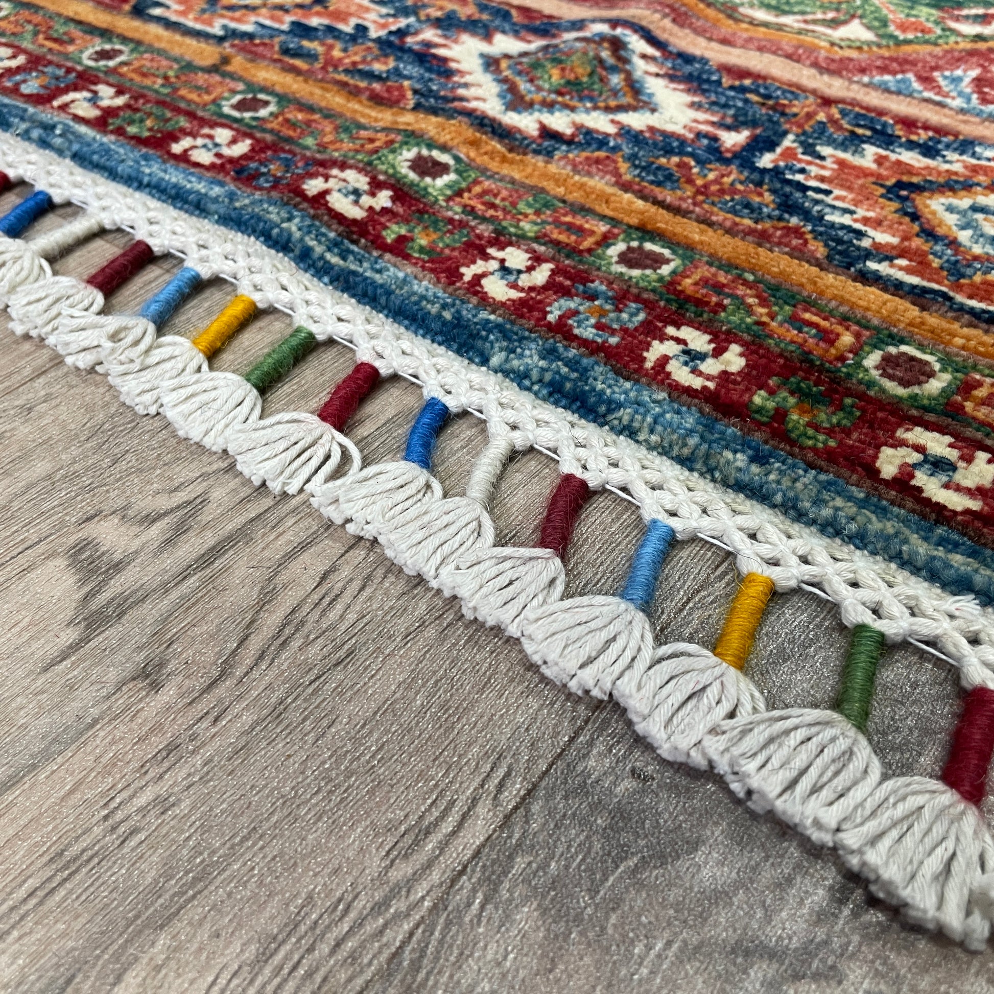 309 x 205 cm | Afghan Khorjin Rug