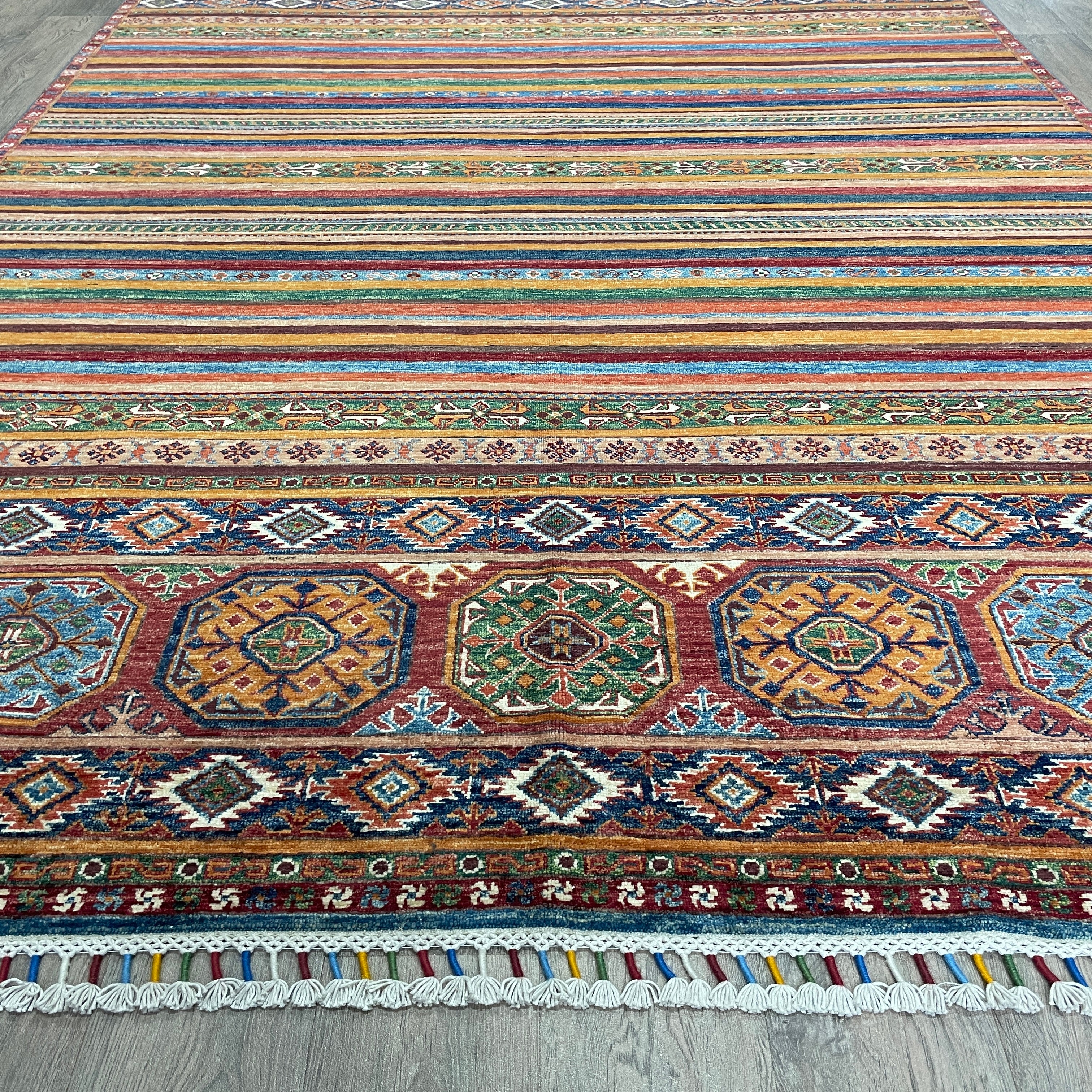 309 x 205 cm | Afghan Khorjin Rug - Khorasan Rugs