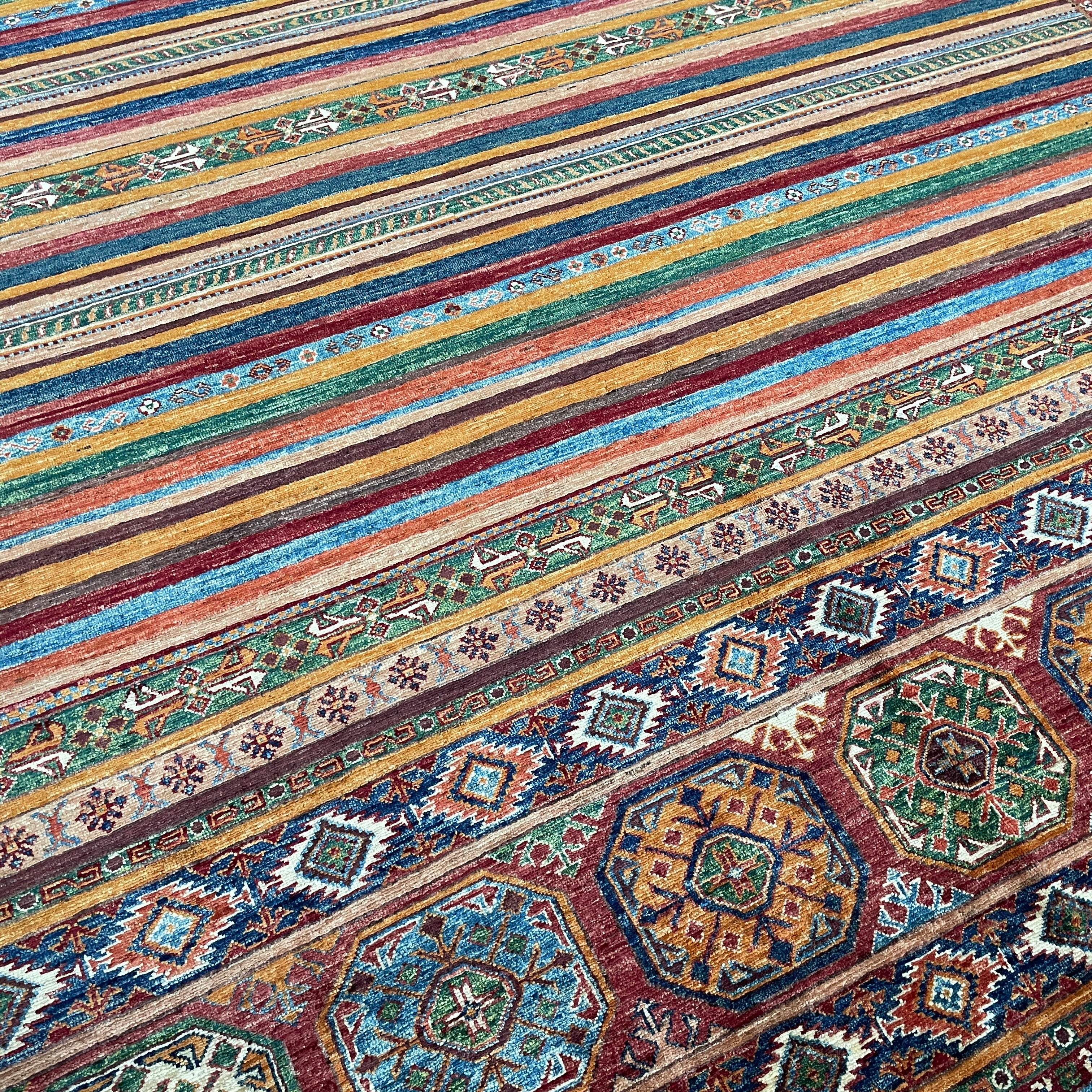 309 x 205 cm | Afghan Khorjin Rug - Khorasan Rugs