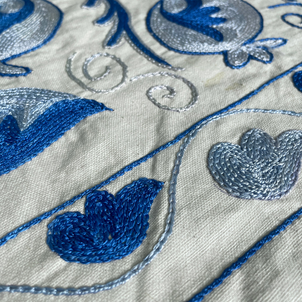 Uzbek Suzani Table Throw