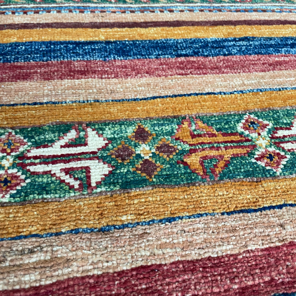 309 x 205 cm | Afghan Khorjin Rug