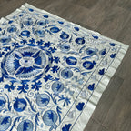 Uzbek Suzani Table Throw